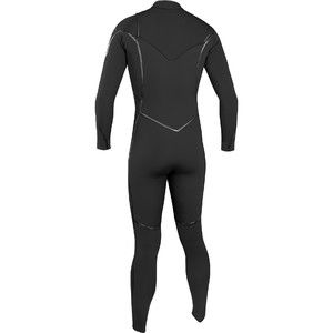 2022 O'Neill Mens Psycho One 5/4mm Chest Zip Wetsuit 5428 - Black